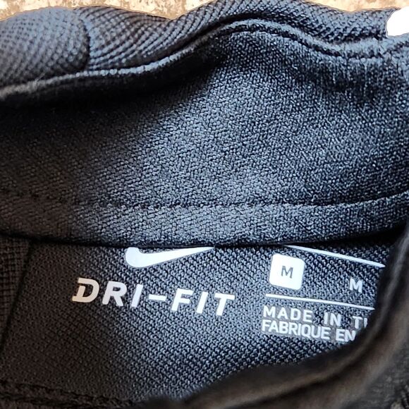 Nike Dri-Fit Youth Medium Black Quarter Zip – Embroidered Logo, Long Sleeve - Picture 8 of 8